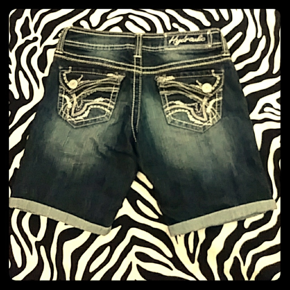 Hydraulic Jean Shorts